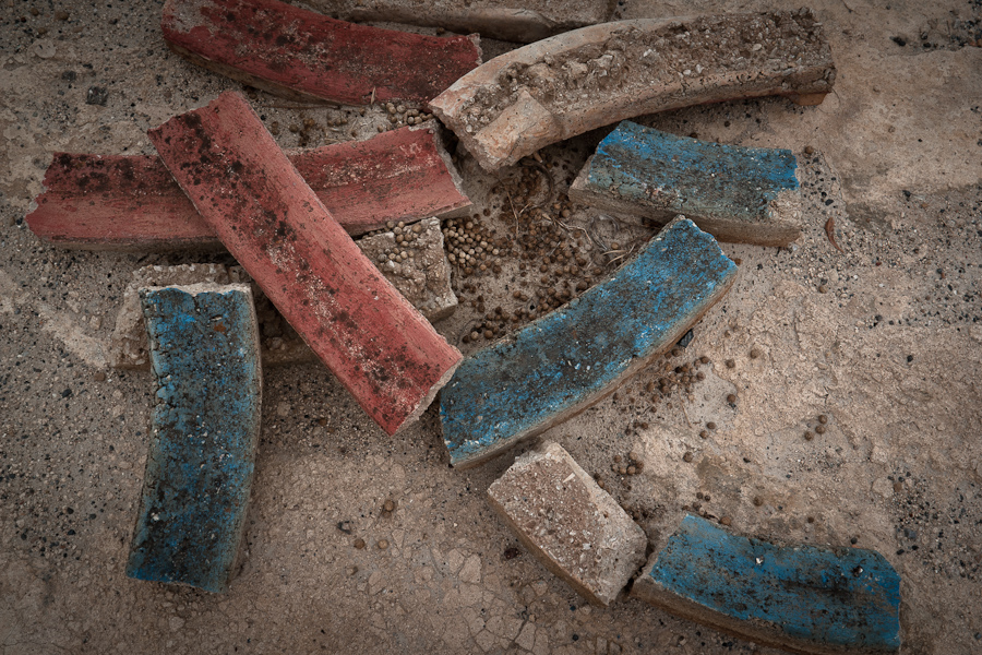 discarded bricks, Port Adelaide